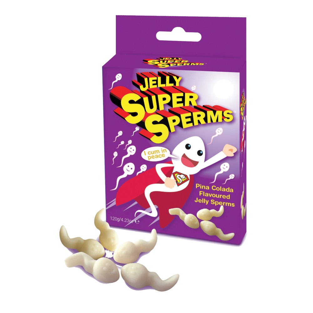 Spencer & Fleetwood - Jelly Super Sperms Candy - White